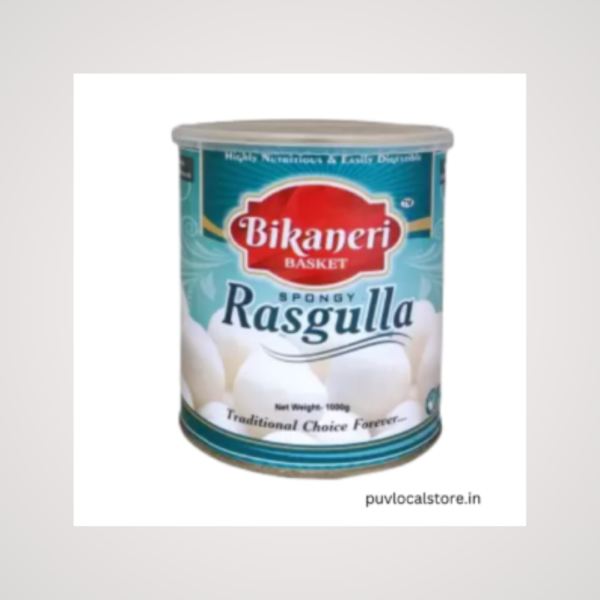 Bikaneri Basket Spongy Rasgulla Tin