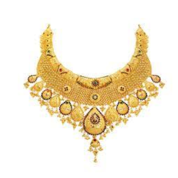 Gold Jewellery Necklace