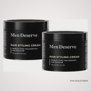 Men Deserve Strong Hold Hair Styling Cream (100g)