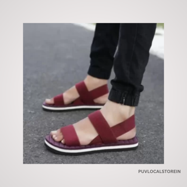 DEALSINJAIPUR  Men Maroon Sandal