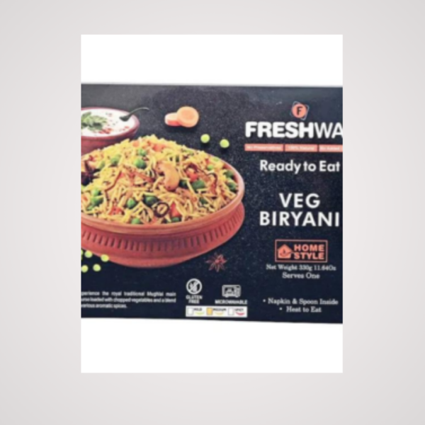 Fresh way Veg Biriyani Heat & Eat